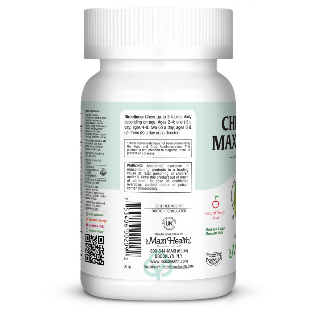 Maxi Health Chewable Total Wellness
