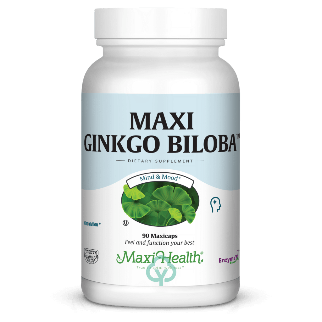 Maxi Health Ginkgo Biloba 90 Caps Mind And Mood