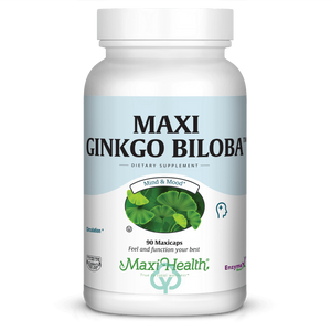Maxi Health Ginkgo Biloba 90 Caps Mind And Mood