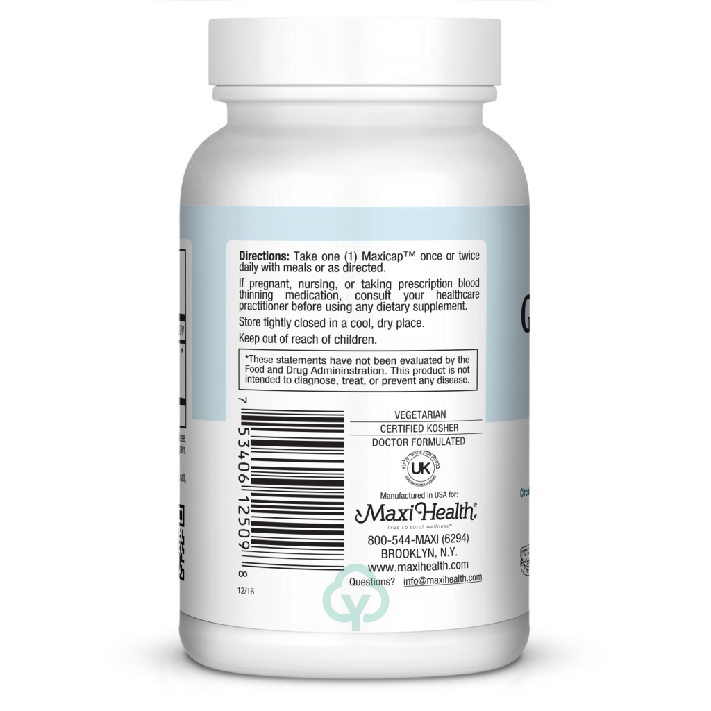 Maxi Health Ginkgo Biloba 90 Caps Mind And Mood