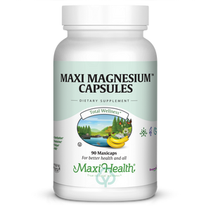 Maxi Health Magnesium Capsules 90 Caps Total Wellness
