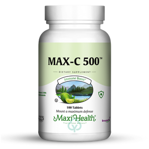 Maxi Health Max C 500 100 Tabs Total Wellness