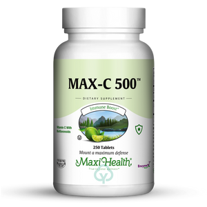 Maxi Health Max C 500 250 Tabs Total Wellness