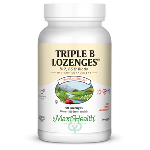 Maxi Health Triple B Lozenges 90 Loz Abundant Energy