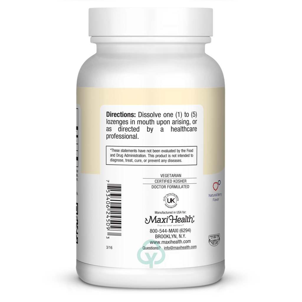 Maxi Health Triple B Lozenges Abundant Energy