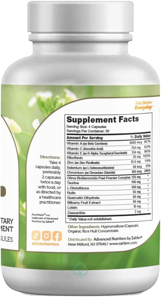 Zahler AccuVision 120 Capsules