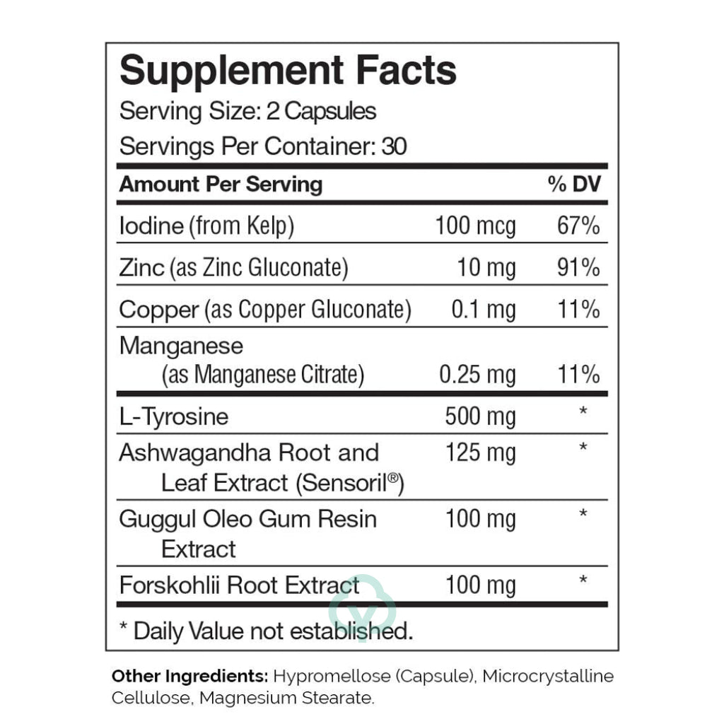 Zahler Thyraide (60) Capsules Advanced Health