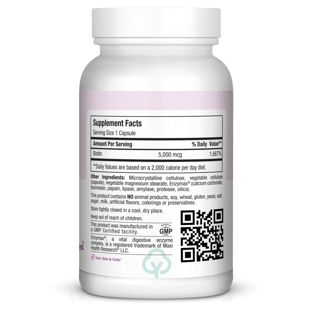 Maxi Health Biotin 5000 Hair Skin And Nails