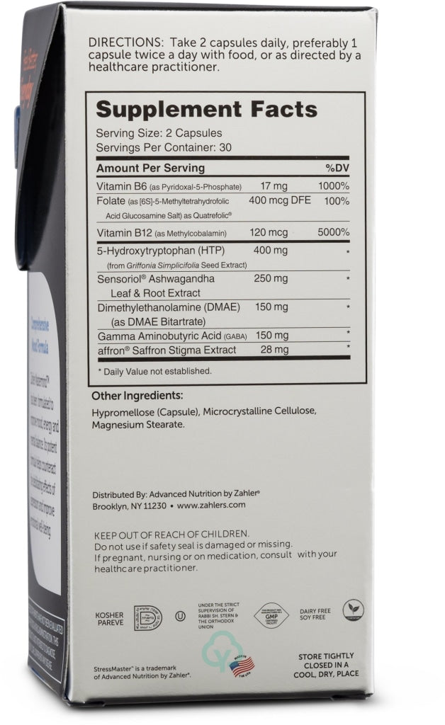 Zahler Mastermind (60) Capsules Mind And Mood