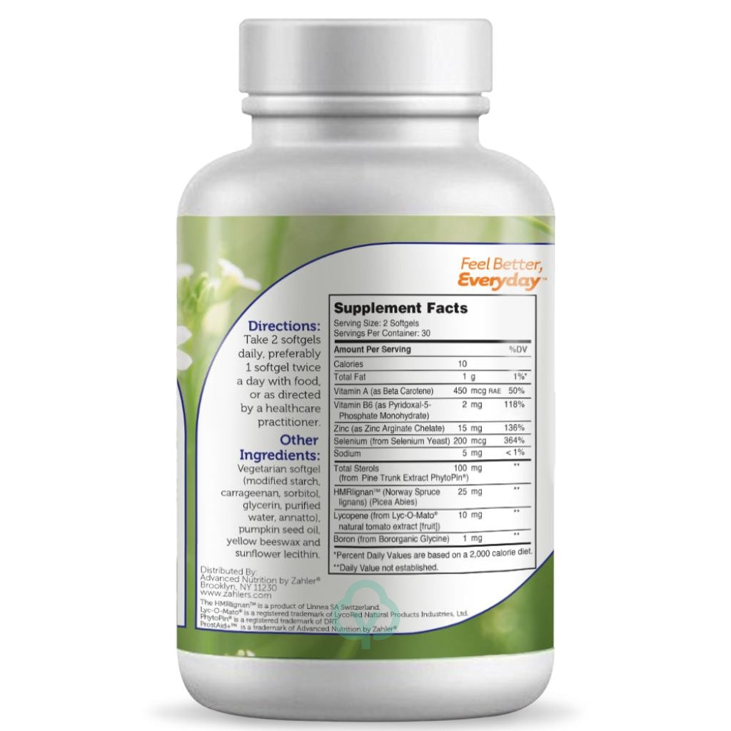 Zahler Prostaid+ (60) Softgels Mens Health